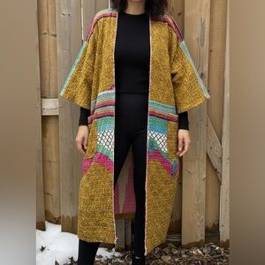 HANDMADE Kantha Quilt Kimono/Duster - Free Size